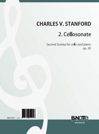 Stanford, Ch. Villiers, 2. Sonate op.39 Violoncello,Klavier Spielnoten