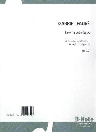 Les matelots op.2,2 fr Gesang und Klavier