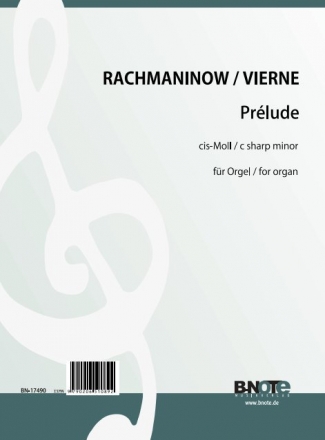 Prlude cis-Moll fr Orgel