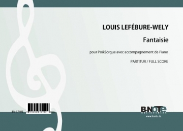 Fantasie pour Poikilorgue avec accompagnement de piano partition et parties