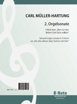 Sonate f-Moll Nr.2 ber Wer nur den lieben Gott fr Orgel