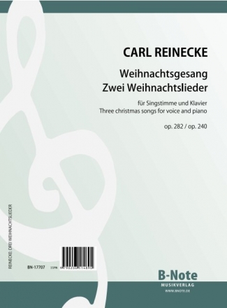 Drei Weihnachtslieder op.240,282 fr Singstimme und Klavier