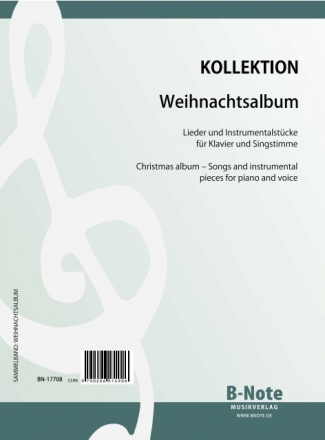 Diverse, Weihnachtsalbum Klavier,Singstimme Spielnoten