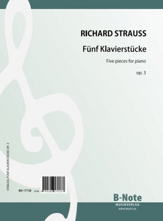 5 Klavierstcke op.3 fr Klavier