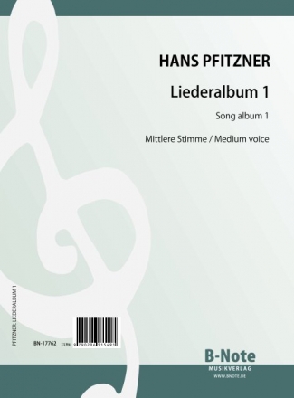 Liederalbum Band 1 fr Gesang (mittel)