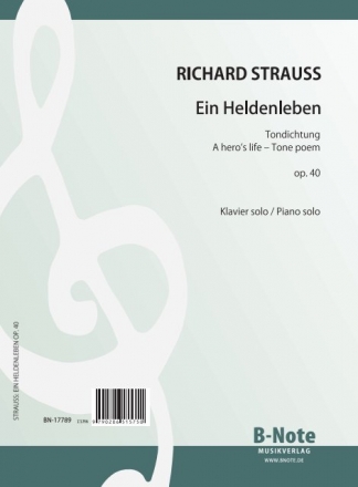 Ein Heldenleben - Tondichtung op.40 fr groes Orchester Partitur