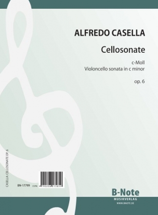 Sonate c-Moll op.6 fr Violoncello und Klavier