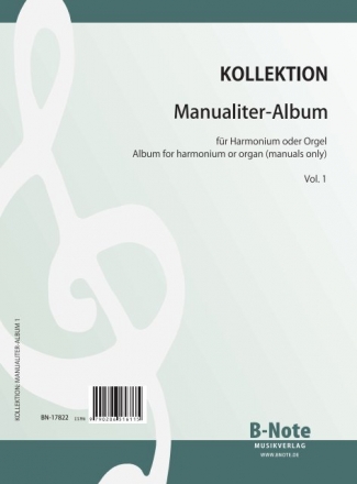 Manualiter-Album 1 Orgel, Harmonium Spielnoten