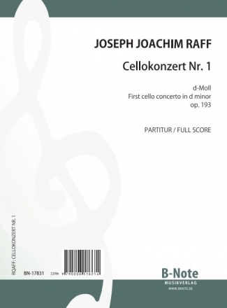 Cellokonzert d-Moll Nr.1 op.193  fr Violoncello und Orchester Partitur