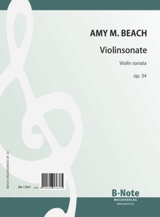 Violinsonate a-Moll op.34 fr Klavier und Violine