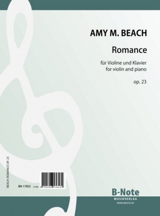 Romanze op.23 fr Violine und Klavier
