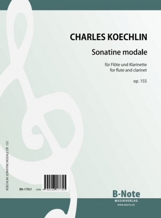 Sonatine modale op.155 fr Flte und Klarinette