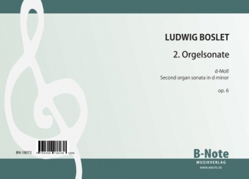 2. Orgelsonate d-Moll op.6 fr Orgel