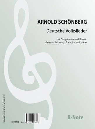 4 deutsche Volkslieder fr Singstimme und Klavier