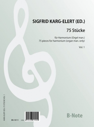 75 Stcke Vol.1  fr,Harmonium (Orgel manualiter)