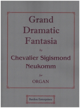 Grand Dramatic Fantasia for organ