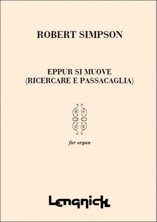 Robert Simpson Eppur Si Muove Organ