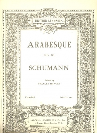 Arabesque op.18 for piano