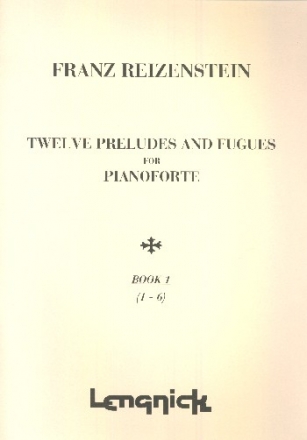 12 Preludes and Fugues vol.1 (no.4-6) for piano