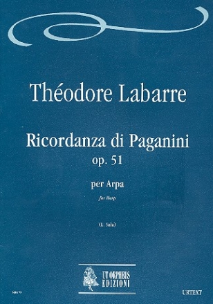 Ricordaza di Paganini op.51 per arpa