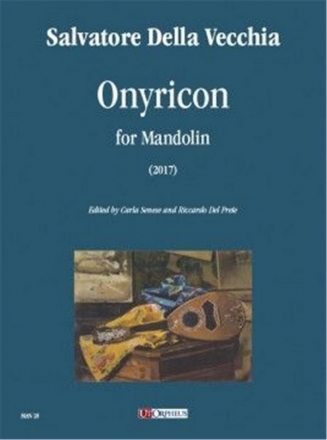 Onyricon (2017) for mandolin
