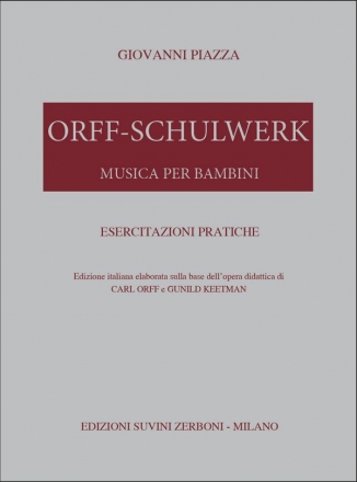 Orff Schulwerk Esercitazioni Pratiche  Partitur