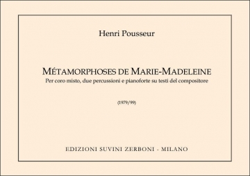 Metamorphoses Gemischter Chor Partitur