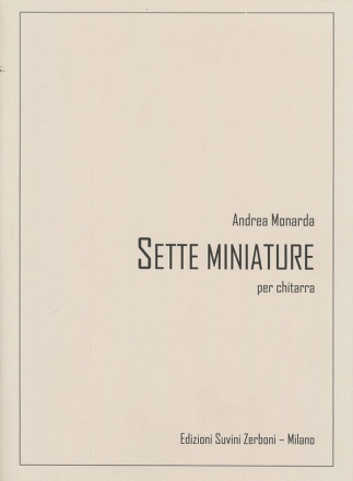 Andrea Monarda, Sette miniature Gitarre
