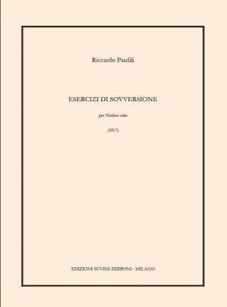Esercizi di sovversione Violin