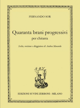 Quaranta brani progressivi  per chitarra