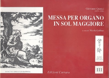 Messa sol maggiore per organo