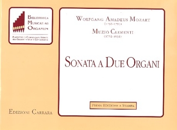 Sonata a due organi partitura