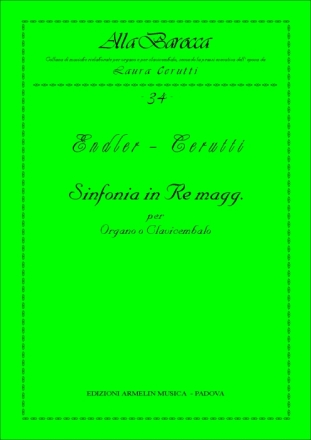 Endler, Johann Samuel Concerto in Re. Trascrizione per Organo o Clavicembalo