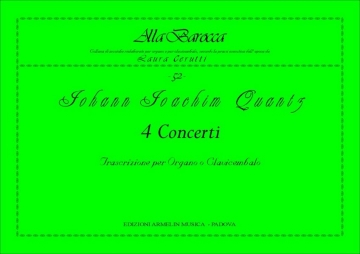 Quantz, Johann Joachim, Concerti, vol. 1. Trascrizione per Organo o Clavicembalo