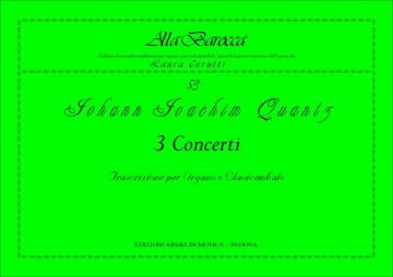Quantz, Johann Joachim, Concerti, vol. 2. Trascrizione per Organo o Clavicembalo
