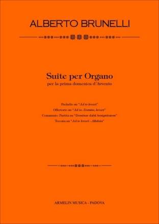 Brunelli, Alberto Suite per Organo per la prima domenica d'avvento