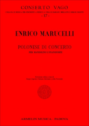Marucelli, Enrico Polonese da Concerto. Per Mandolino e Pianoforte