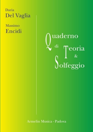 Del Vaglia,  Encidi Quaderno di Teoria e Solfeggio