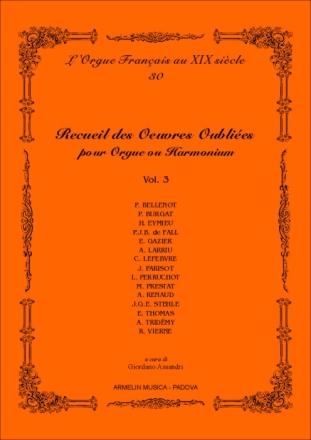 Autori Francesi Recueil Oeuvres Oubliees vol. 3