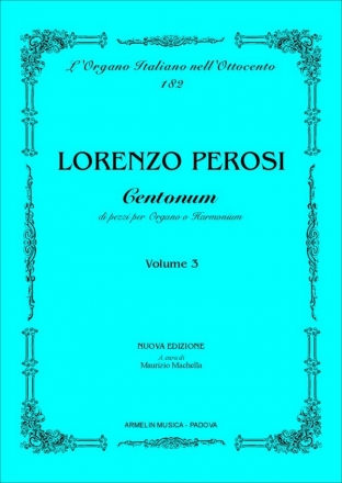 Centonum di pezzi per organo o harmonium, vol. 3 per organo