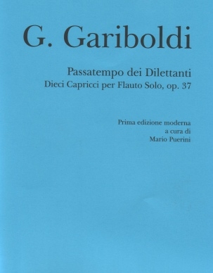 Gariboldi, Giuseppe Passatempo dei dilettanti, op. 37. Per flauto solo