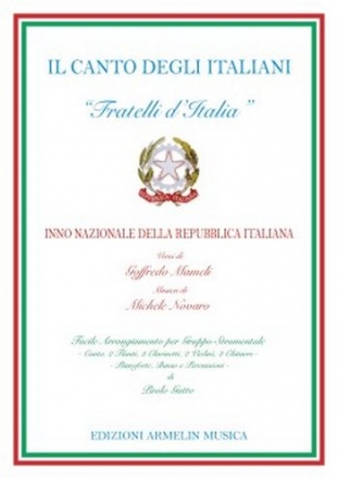 Novaro, Michele Il Canto degli Italiani 'Fratelli d'Italia'. Elaborazione facile per e