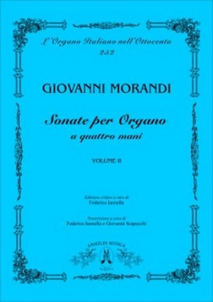 Morandi, Giovanni Sonate per organo a 4 mani, Volume 2
