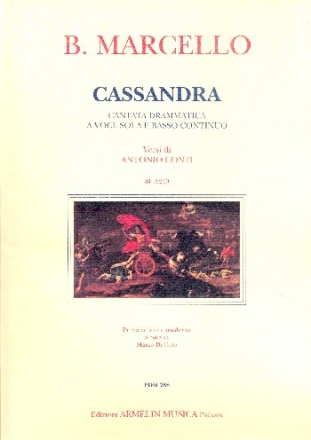 Cassandra a voce sola e Bc partitura (Bc non realizzato)