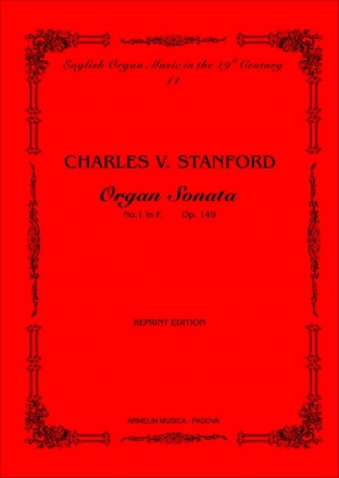 Stanford, Charles Villiard Organ Sonata n. 1 in F, op 149