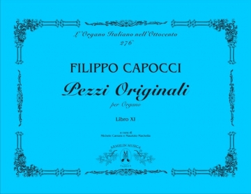 Capocci, Filippo Pezzi originali per organo, vol. 11