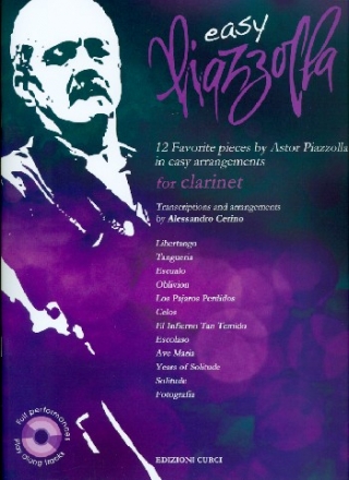 Easy Piazzolla (+CD) for clarinet