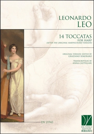 14 Toccatas (after the original harpsichord version) for harp Book