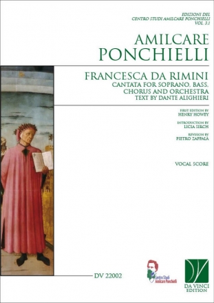 Amilcare Ponchielli, Francesca da Rimini, Cantata Orchestra Vocal Score