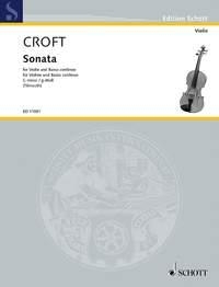 Sonata g-Moll fr Violine und Basso continuo
